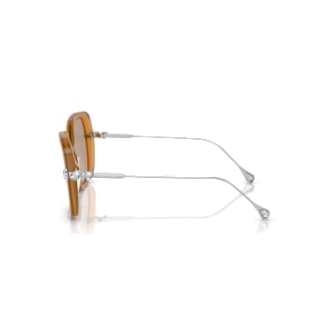 Sonnenbrille, Übergröße, Quadratische Form, SK6011, Braun - Swarovski, 5679528