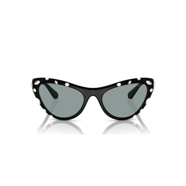 太阳眼镜, 猫眼形, SK6007, 黑色 - Swarovski, 5679529