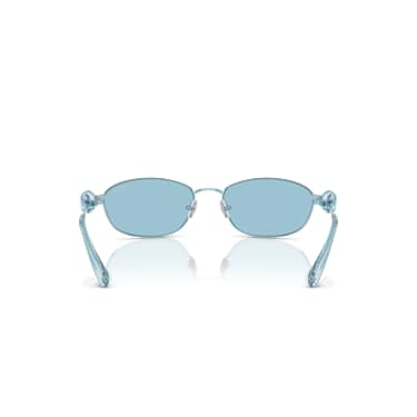 Sonnenbrille, Ovale Form, SK7010, Blau - Swarovski, 5679530