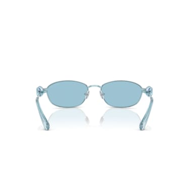 Sunglasses, Oval shape, SK7010EL, Blue | Swarovski