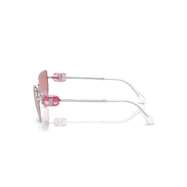 Gafas de sol, Forma de ojo de gato, SK7003, Rosas - Swarovski, 5679531
