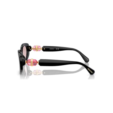 Sunglasses, Cat-eye shape, SK6002, Multicolored - Swarovski, 5679532