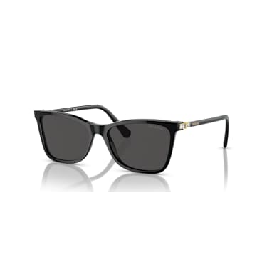 Sonnenbrille, Quadratische Form, SK6004, Schwarz - Swarovski, 5679534