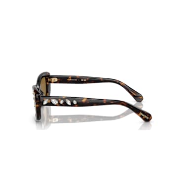 Sonnenbrille, Rechteckform, SK6008, Braun - Swarovski, 5679536
