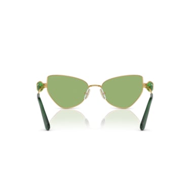 Sunglasses, Cat-eye shape, SK7003, Green - Swarovski, 5679537