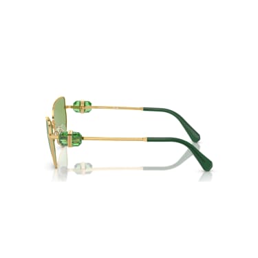 Occhiali da sole, Forma Cat-eye, SK7003, Verdi - Swarovski, 5679537