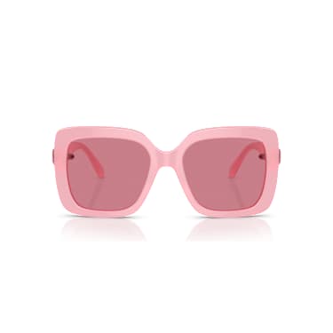 Gafas de sol, De gran tamaño, Forma cuadrada, SK0061, Rosas - Swarovski, 5679538