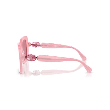 Gafas de sol, De gran tamaño, Forma cuadrada, SK0061, Rosas - Swarovski, 5679538