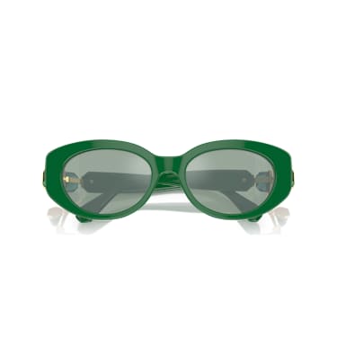 Sonnenbrille, Cat-eye-Form, SK6002, Grün - Swarovski, 5679539