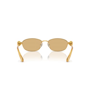 Sunglasses, Oval shape, SK7010, Yellow - Swarovski, 5679540
