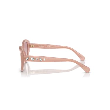 Lunettes de soleil, Style Cat-eye, SK6005, Roses - Swarovski, 5679541