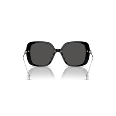 Napszemüveg, Túlméretezett, Négyszög alakú , SK6011, Fekete - Swarovski, 5679543