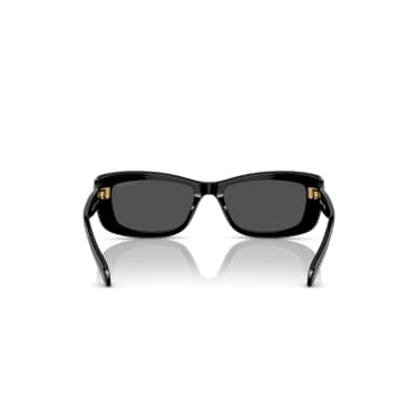 Lunettes de soleil, Forme rectangulaire, SK6008, Noires - Swarovski, 5679545