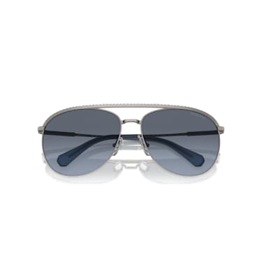 Lunettes de soleil, Style pilote, SK7005, Bleu - Swarovski, 5679547