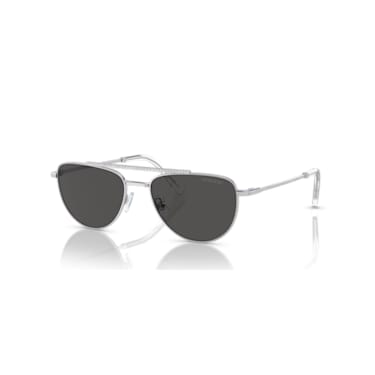 Sunglasses, Pilot shape, SK7007, Black - Swarovski, 5679549