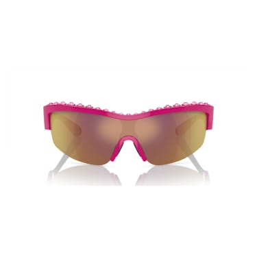 Dynamite Pink Salt Uni-Sex Rectangle Sunglasses | Le Specs