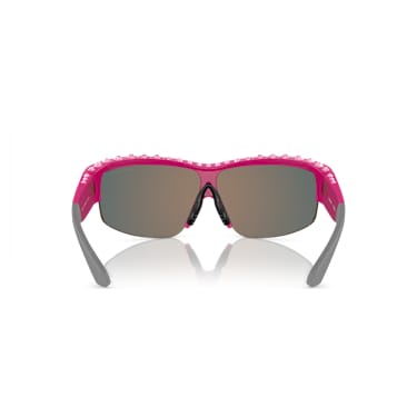 Occhiali da sole, Forma a mascherina, SK1126, Rosa - Swarovski, 5679555