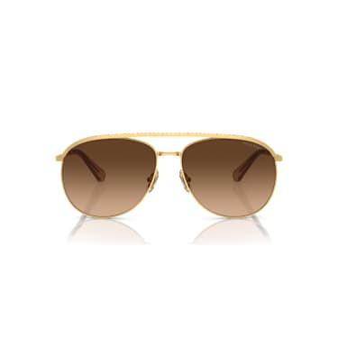 Sonnenbrille, Pilotenform, SK7005, Braun - Swarovski, 5679666
