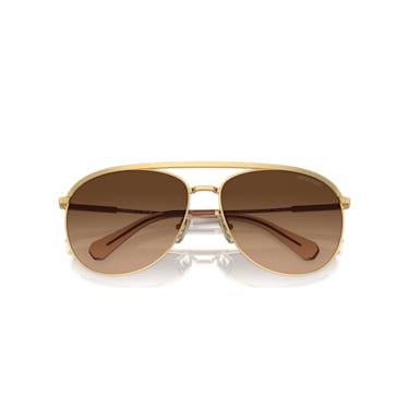 Sunglasses, Pilot shape, SK7005, Brown - Swarovski, 5679666