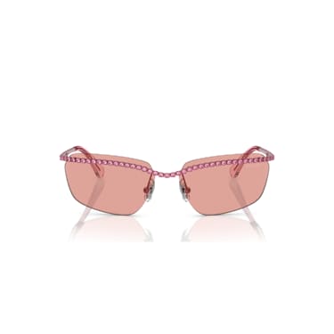 太阳眼镜, 长方形, SK7001, 粉红色 - Swarovski, 5679902