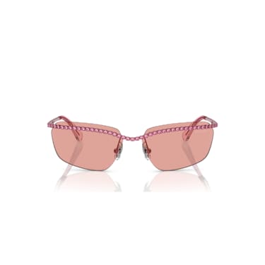 Sončna očala, Pravokotna oblika, SK7001, Roza - Swarovski, 5679902