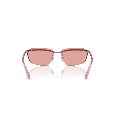 Occhiali da sole, Forma rettangolare, SK7001, Rosa - Swarovski, 5679902
