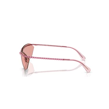 Sončna očala, Pravokotna oblika, SK7001, Roza - Swarovski, 5679902