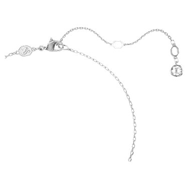 Idyllia Anhänger, Verschiedene Schliffe, Blume, Blau, Rhodiniert - Swarovski, 5680013
