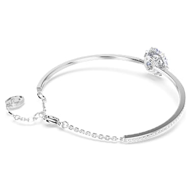 Obročasta zapestnica Idyllia, Roža, Modra, Prevleka iz rodija - Swarovski, 5680014