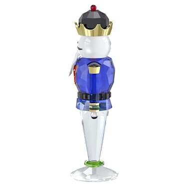 Holiday Cheers Nutcracker, Blue, Large - Swarovski, 5680228