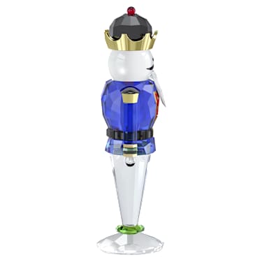 Holiday Cheers Schiaccianoci, Blu, Grande - Swarovski, 5680228
