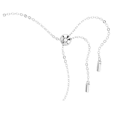 Swan 手链, 仿水晶珍珠, 天鹅, 灰色, 镀铑 - Swarovski, 5680851