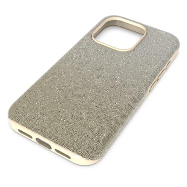High smartphone case, Color gradient, iPhone® 15 Pro, Gold tone - Swarovski, 5680856