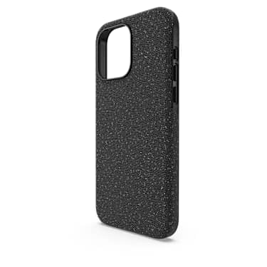 High smartphone case, iPhone® 15 Pro Max, Black - Swarovski, 5680861