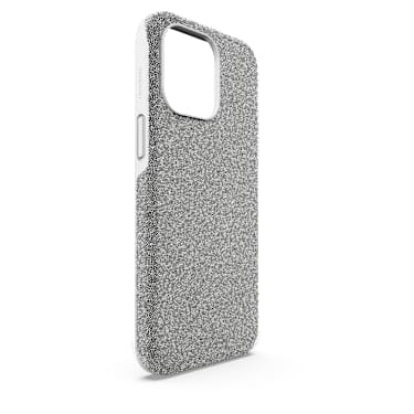 High Smartphone Schutzhülle, iPhone® 15 Pro Max, Silberfarben - Swarovski, 5680862