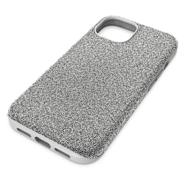 High 手機殼, iPhone® 15, 銀色 - Swarovski, 5680863