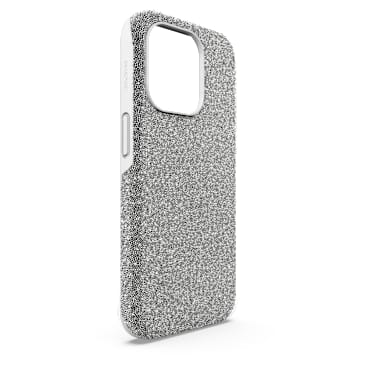 High 手機殼, iPhone® 15 Pro, 銀色 - Swarovski, 5680864