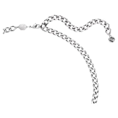 Chinese Zodiac 鏈墜, 龍, 灰色, 多種金屬潤飾 - Swarovski, 5681059