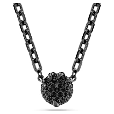 Dragon & Phoenix 펜던트, 드래곤 발톱, 블랙, 루테늄 플래팅 - Swarovski, 5681060