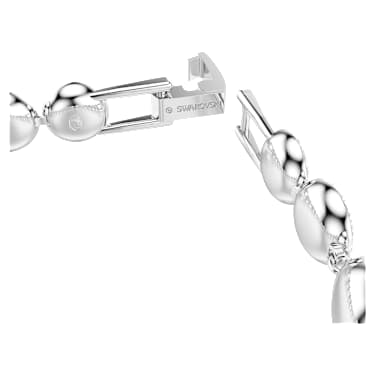 Una Angelic Tennis 브레이슬릿, 라운드 컷, 화이트, 로듐 플래팅 - Swarovski, 5682279