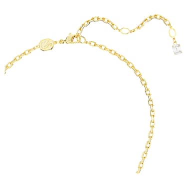 Pendentif Imber, Taille octogonale, Rose, Placage de ton or - Swarovski, 5682531