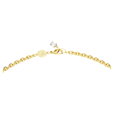 Sautoir Imber, Taille octogonale, Long, Rose, Placage de ton or - Swarovski, 5682533