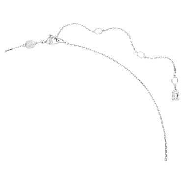 Alice in Wonderland 鏈墜, 蘑菇, 紅色, 鍍白金色 - Swarovski, 5682811