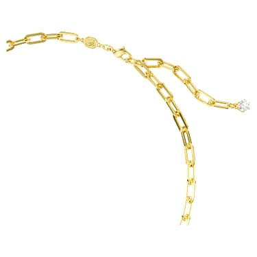 Constella 項鏈, 白色, 18K 金飾面 - Swarovski, 5683354