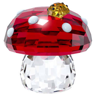 Idyllia Champignon et Coccinelles - Swarovski, 5683436