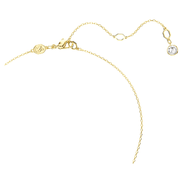 Meteora pendant, White, Gold-tone plated - Swarovski, 5683443