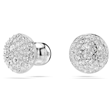 Sada Sublima, Bílá, Pokoveno rhodiem - Swarovski, 5683445