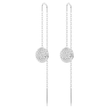 INARI SHINES 925 Sterling Silver Long Pear Drop Earrings with white Quartz  stone | Gift for Women and Girls | With 925 Stamp & Certificate of  Authenticity : Amazon.in: Fashion