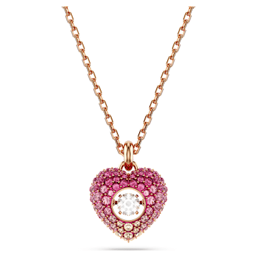 Pink locket necklace top