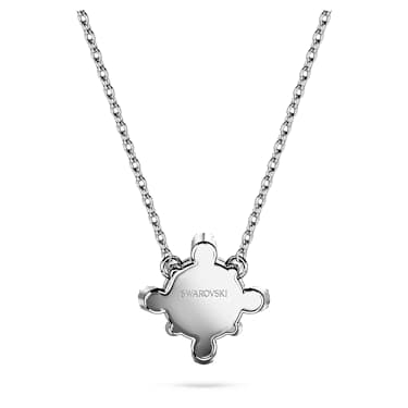 Galaxy pendant, Lab-grown diamonds 1.05 ct tw, Round cut, 14K white gold - Swarovski, 5684301